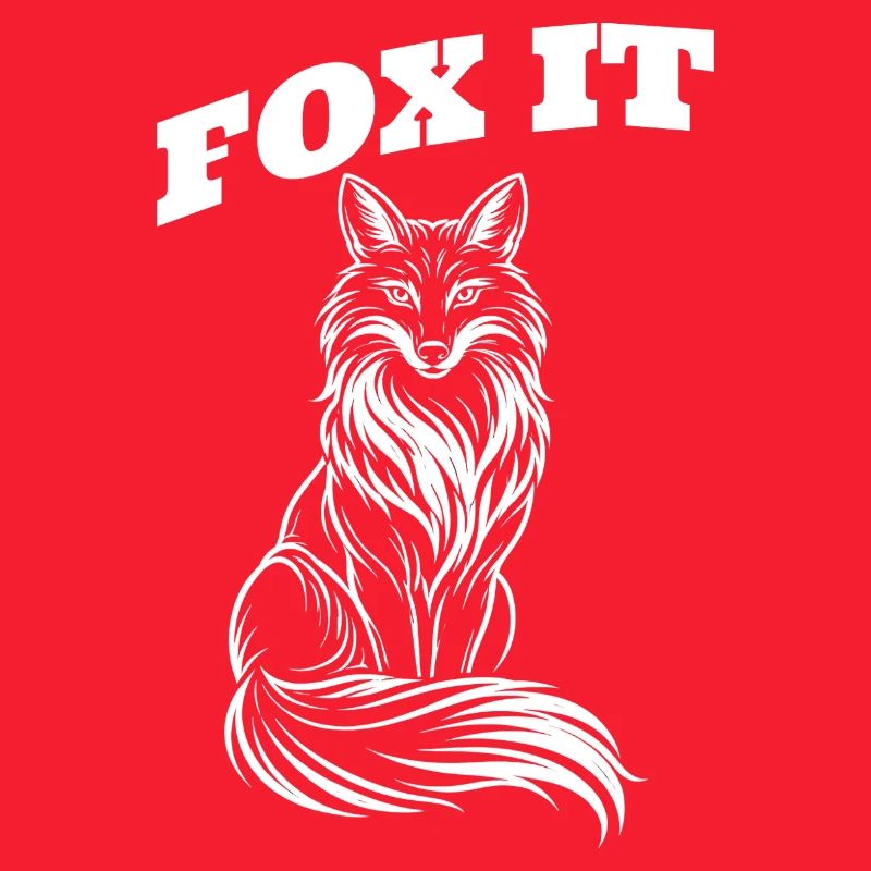 Fuchs-Silhouette - Fox it
