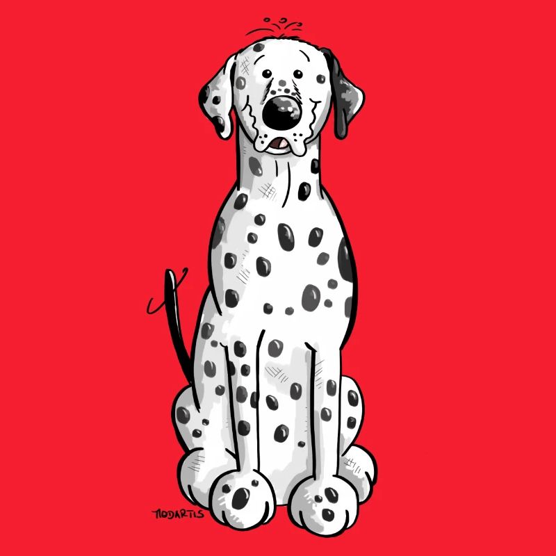 Happy Dalmatian