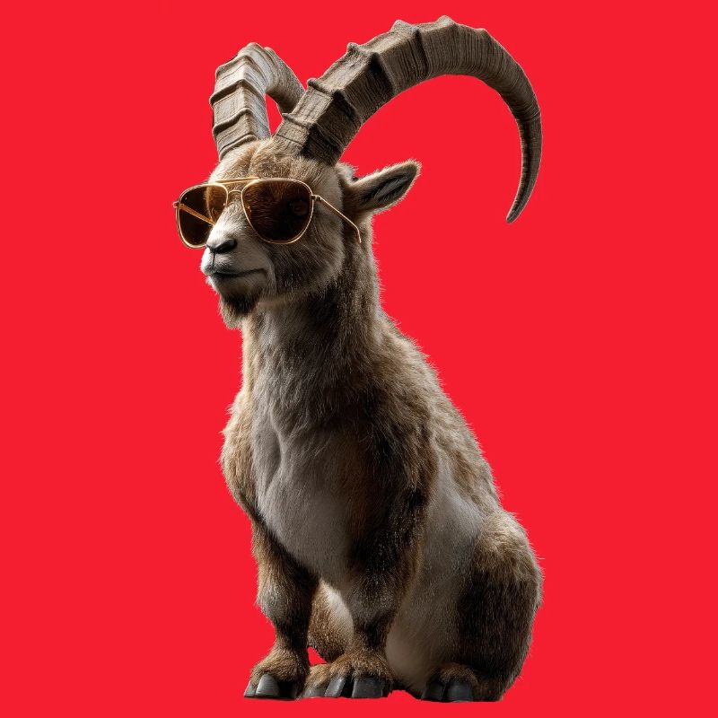 Steinbock Ziege Alpensteinbock Capricorn Ziegen