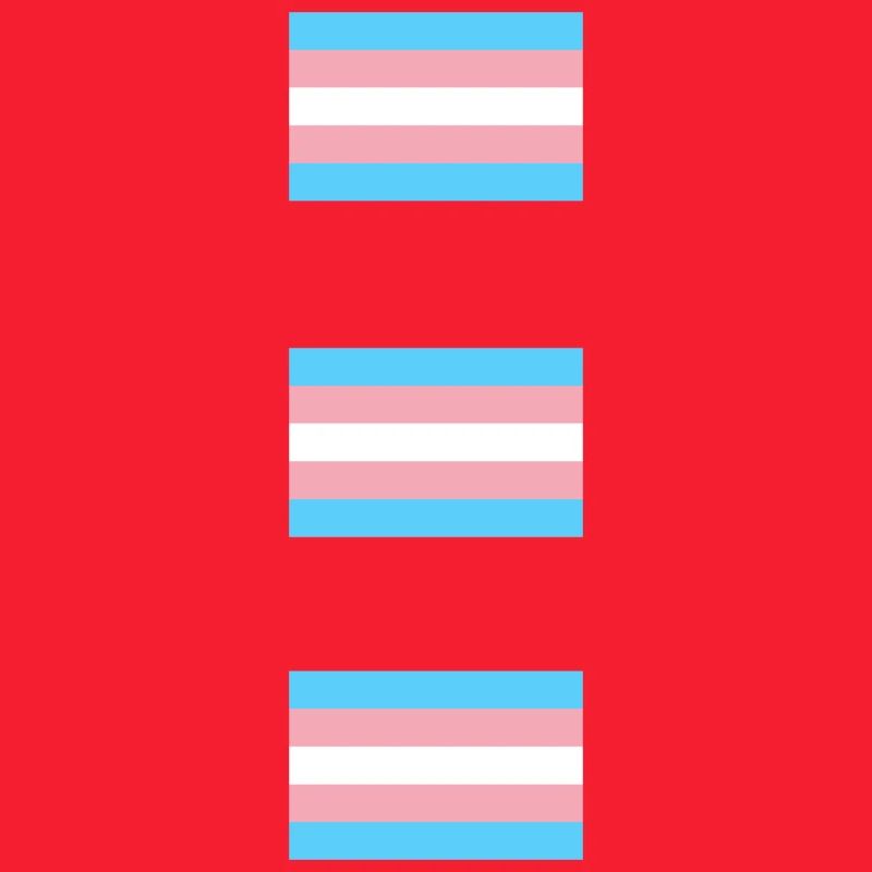 Trans Pride-Flaggen