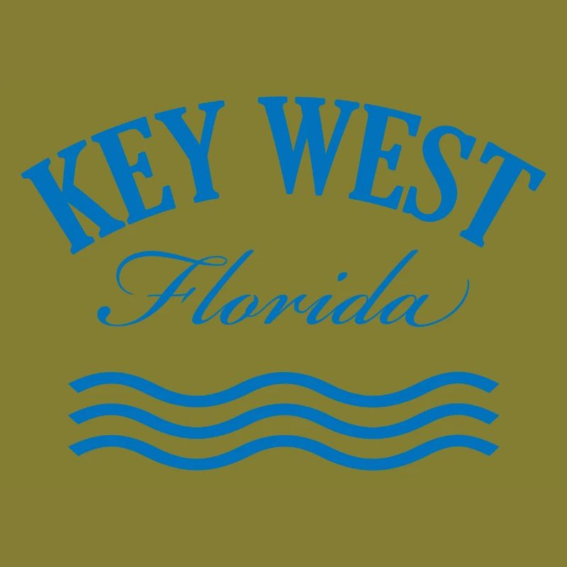 Conception côtière de Key West en Floride
