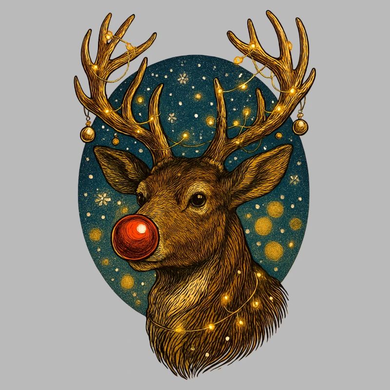 Renne de Noël