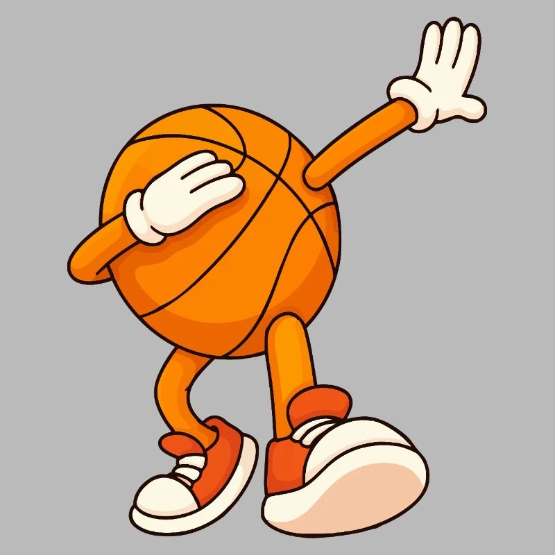 Mascotte de basket-ball : dunks