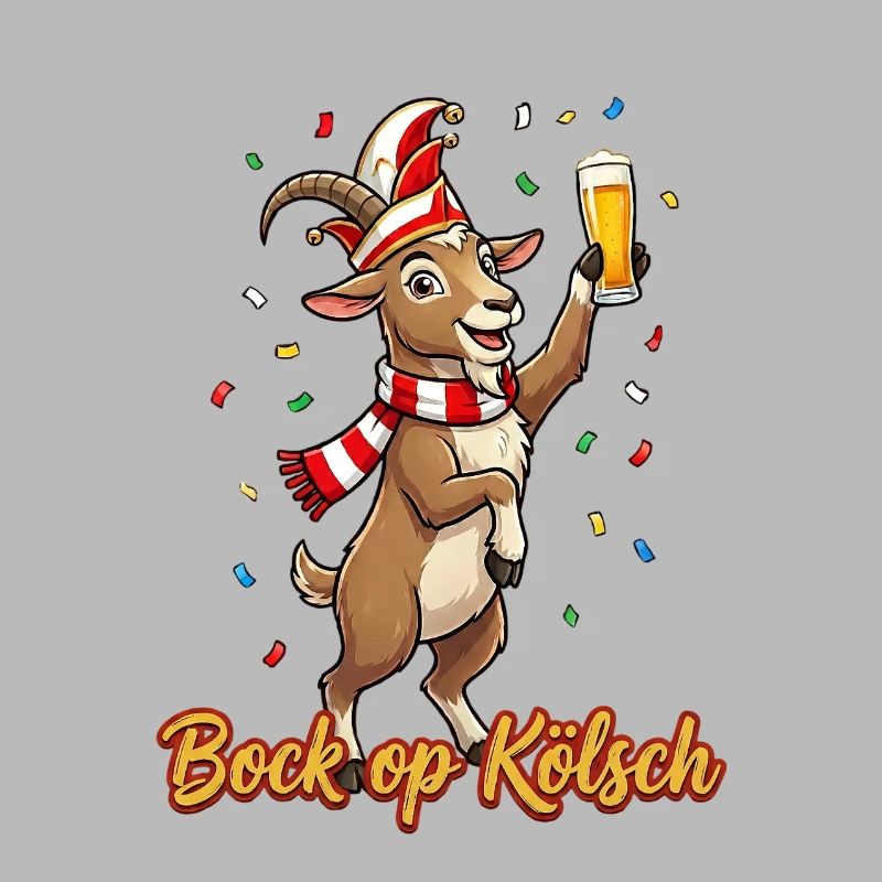 Bock op Kölsch - Cologne Carnival Ziegenbock