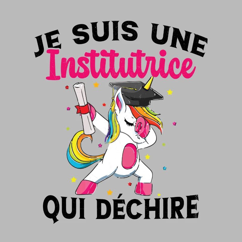 Femme Institutrice Qui Déchire Idée Enseignant