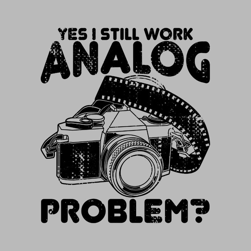 Ja ich arbeite noch analog