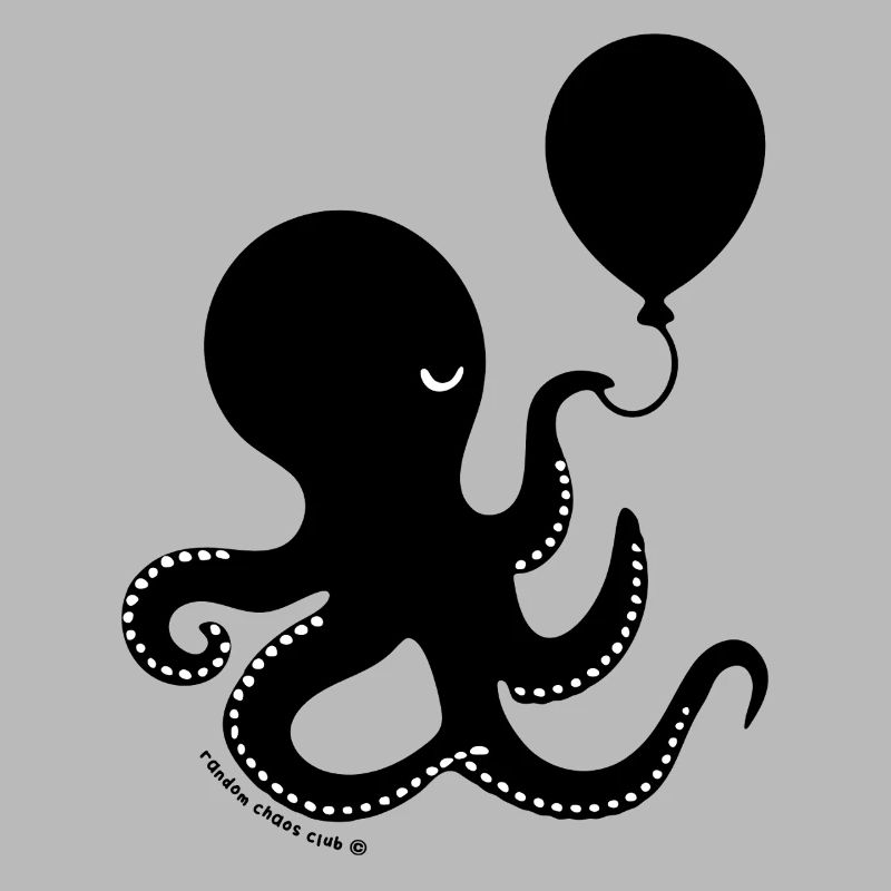 Cursed Octopus – Unhinged Dark Humor Sea Creature