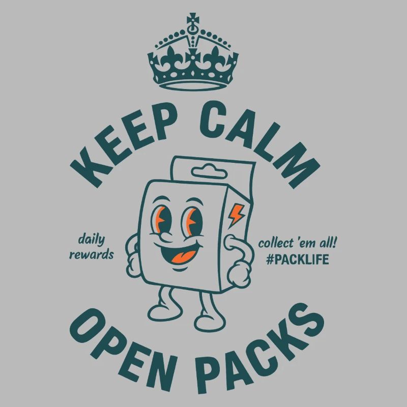 Keep Calm Open Packs Trading Card Packlife