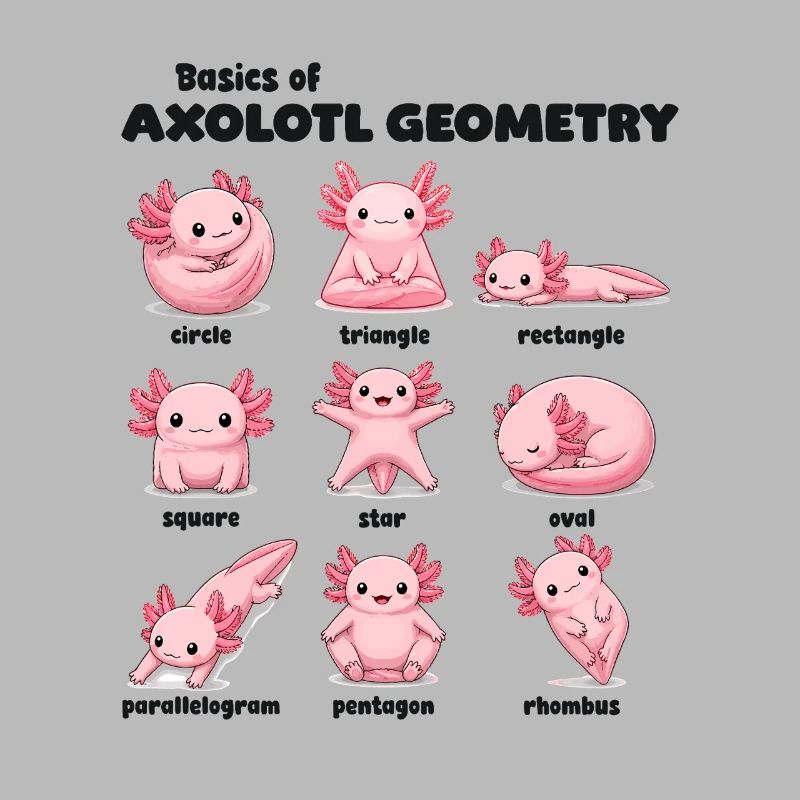 Axolotl Geometry Basics Funnier