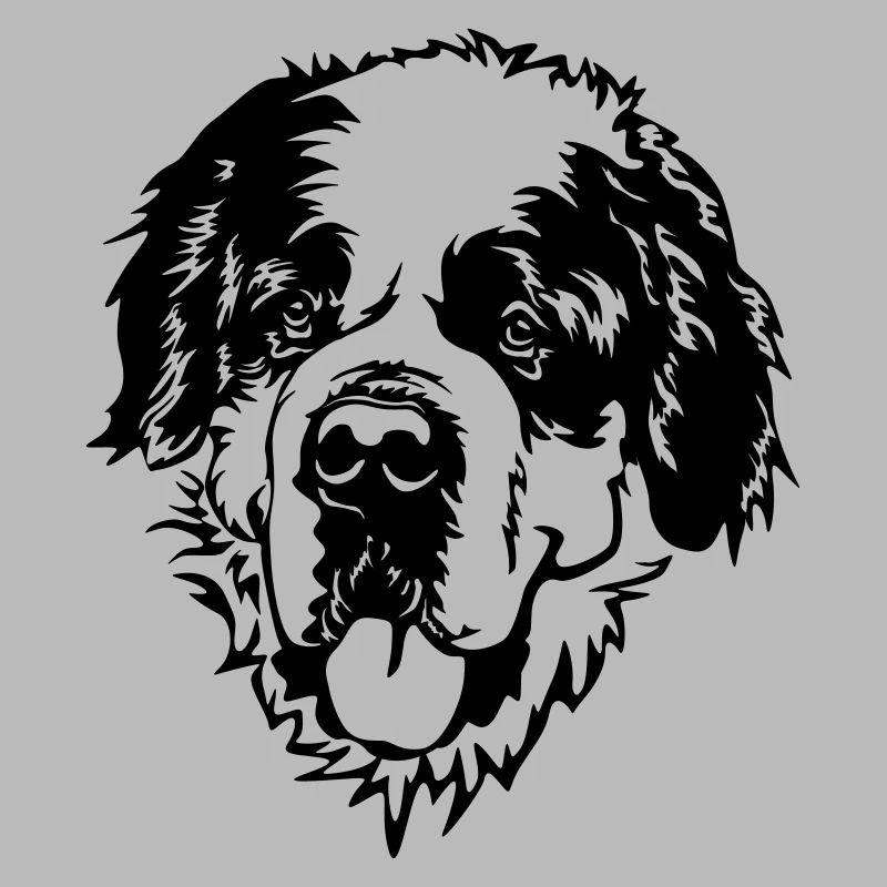Tête de Saint-Bernard