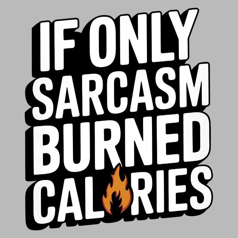If Only Sarcasm Burned Calories