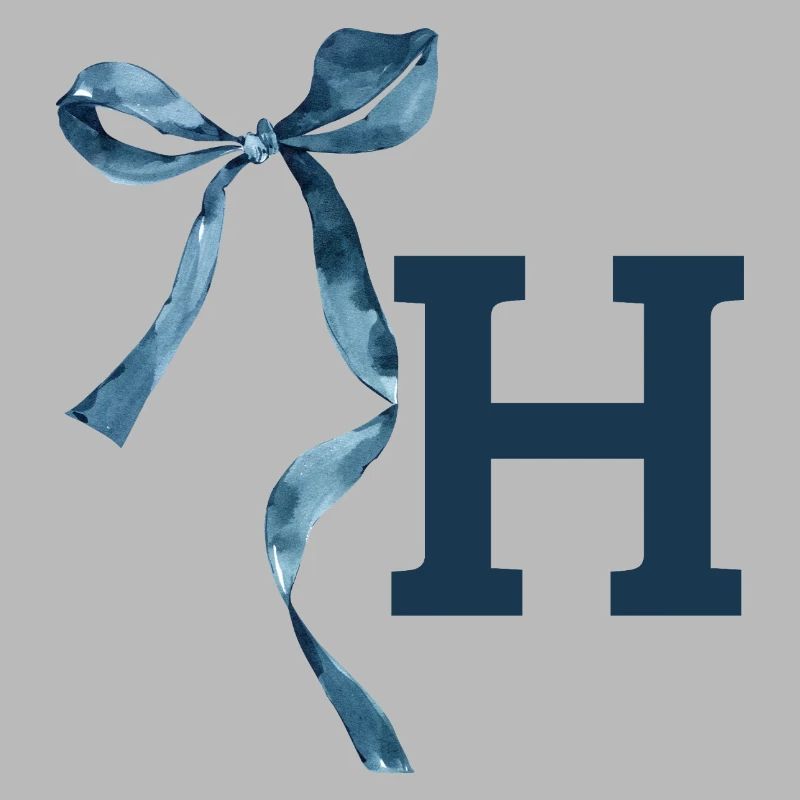 Monogram h gift idea