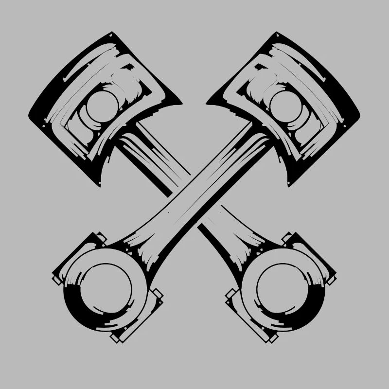 Car - Piston - Workshop - Engine - Garage