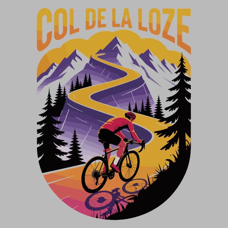 Col de la Loze – Cyclisme alpin intense