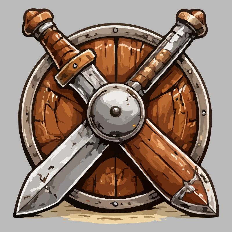 Shield and Swords Viking