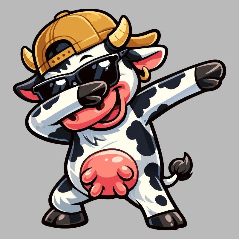 Vache à tamponner