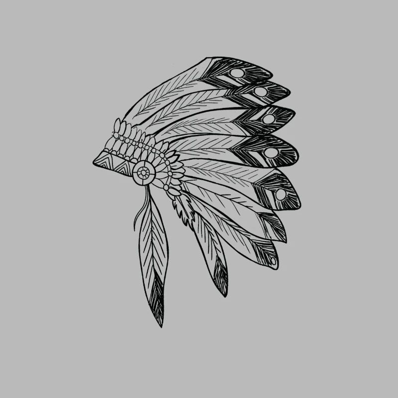 Coiffe Apache Guerrier Indien