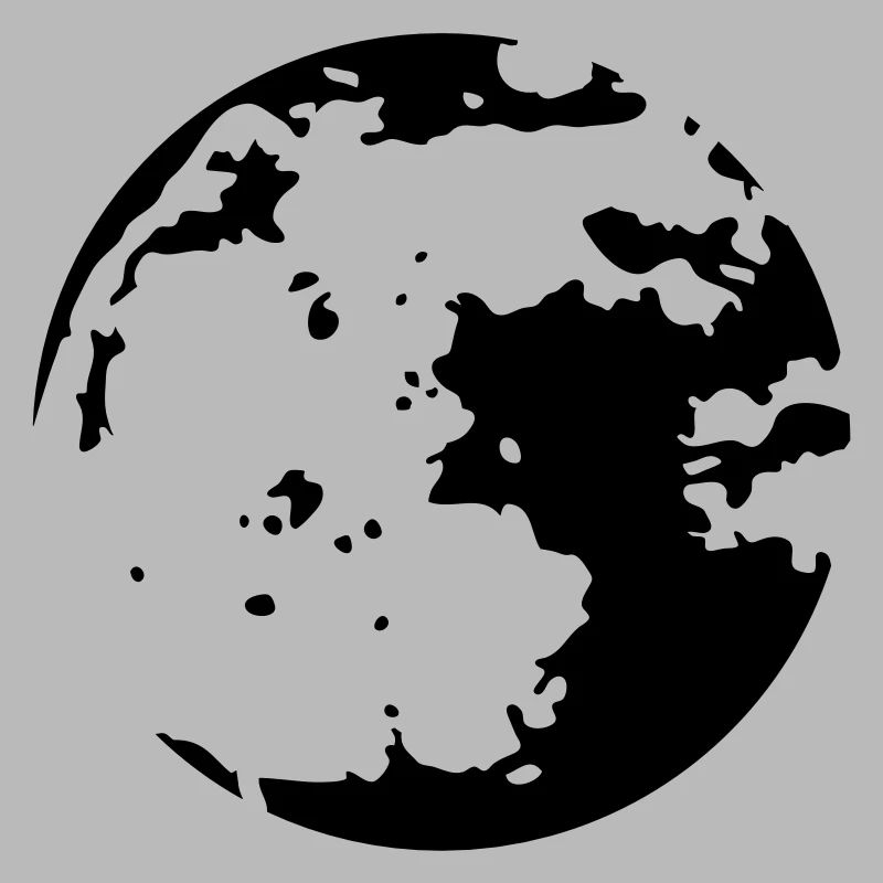 Moon Stencil