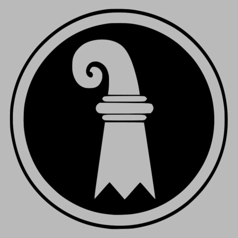 Drapeau de Bâle en cercle