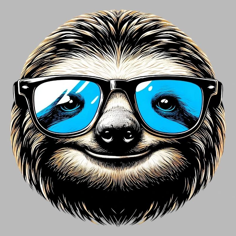 Sloth with Sunglasses