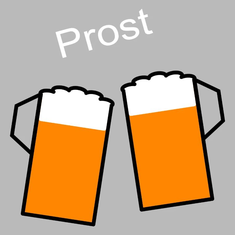 Biergläser Prost Bierglas