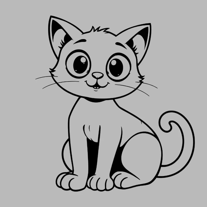 Minimalistic Cat