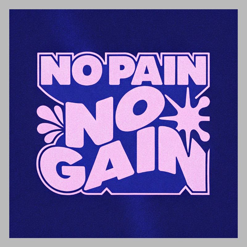 Pas de douleur, pas de gain Conception motivante