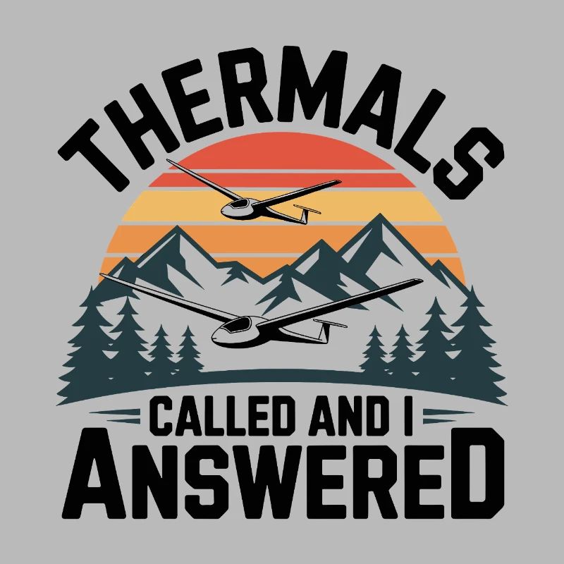 Glider thermals call, I answer – gliding