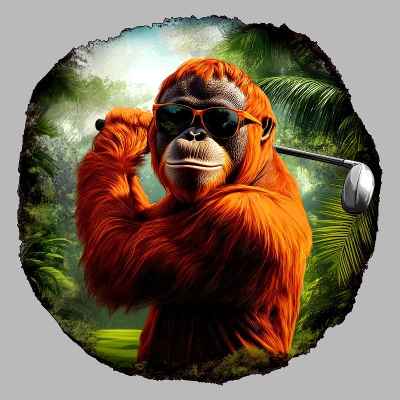 Orang-Utans Golf / Affe