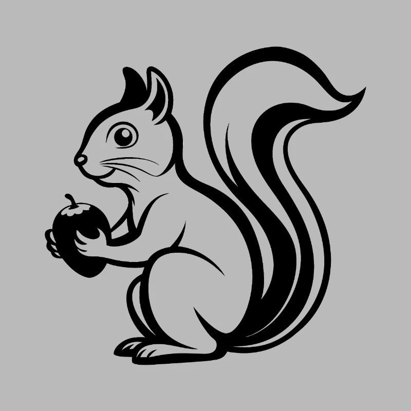 Squirrel Holding Nut
