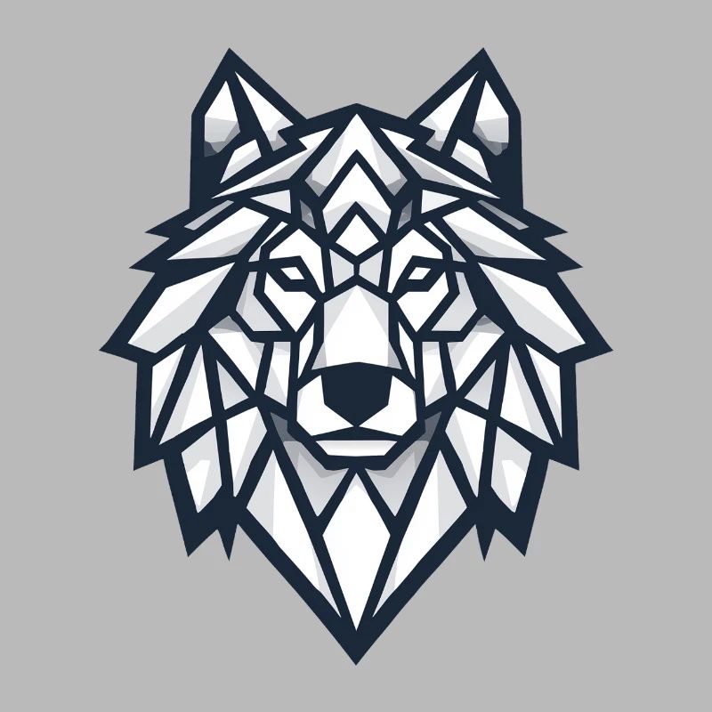 Geometrischer Wolf