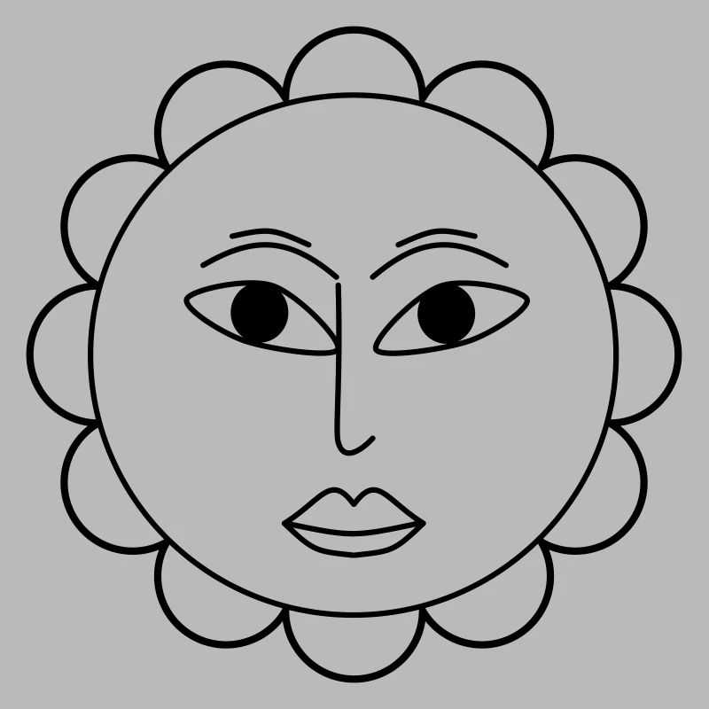 Schlichte Blume