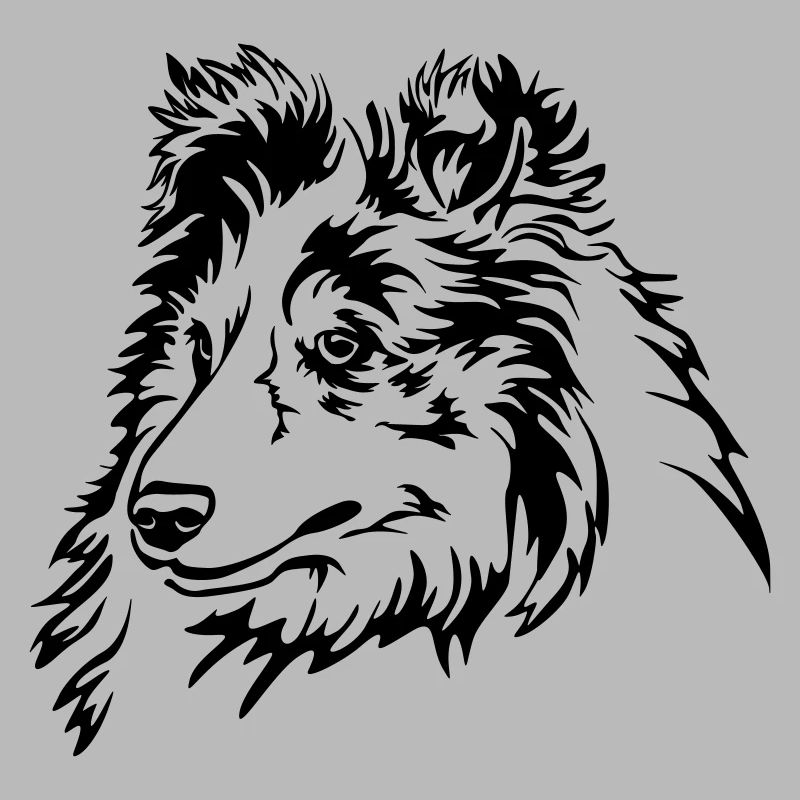 Sheltie Head