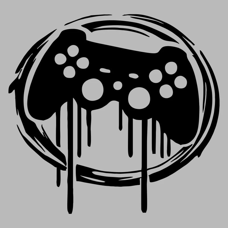 Gaming Controller Circle Pattern