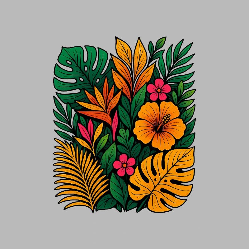 Floraison dorée