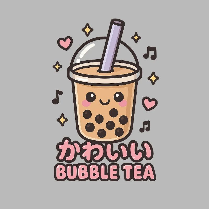 Kawaii Bubble Tea Sticker