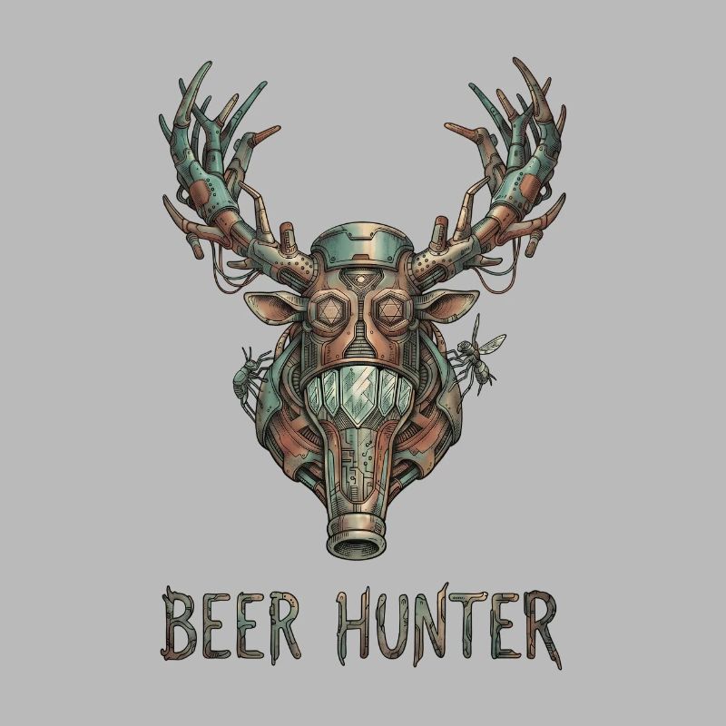 Steampunk-Bierjäger