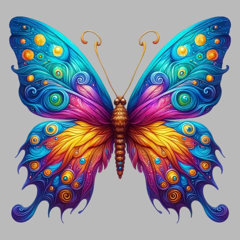 Van Gogh butterfly