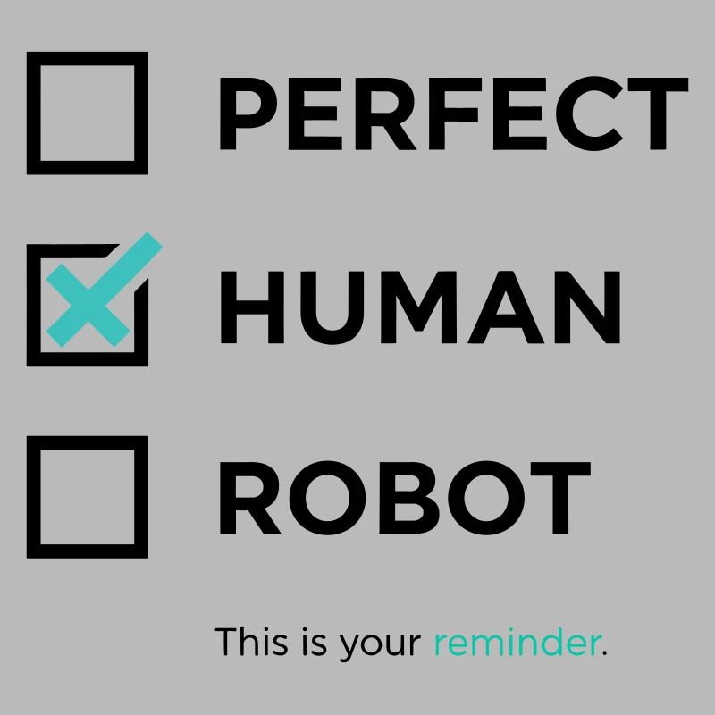 Perfect Human Robot – Minimal Checkbox Statement