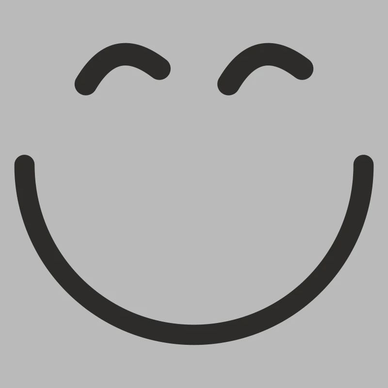 Souriant. Minimal. Certain.