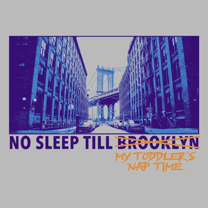 No Sleep Till Brooklyn – Eltern Meme Design