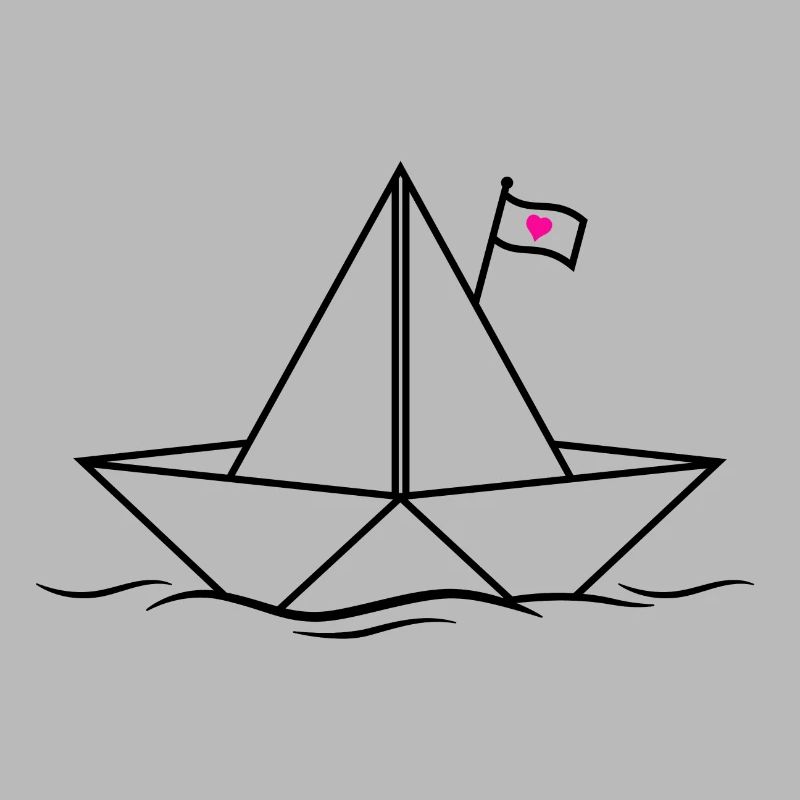 Papierschiff Papierboot 