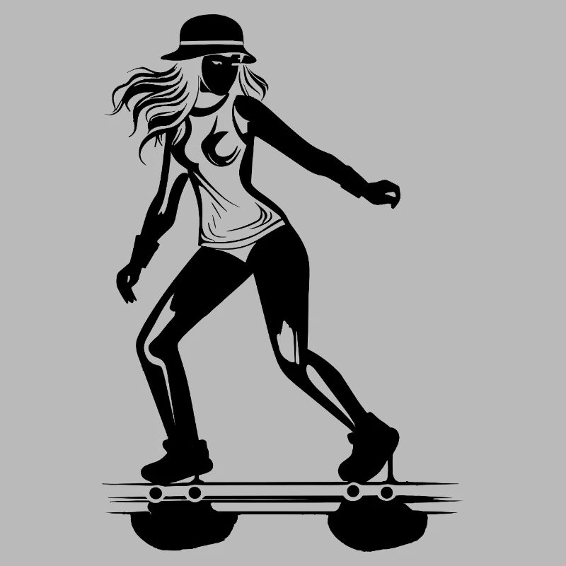 Rollschuh Mädchen
