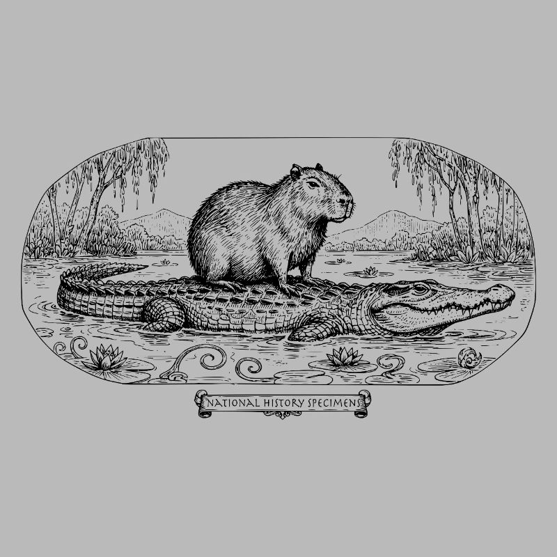 Croc und Capybara