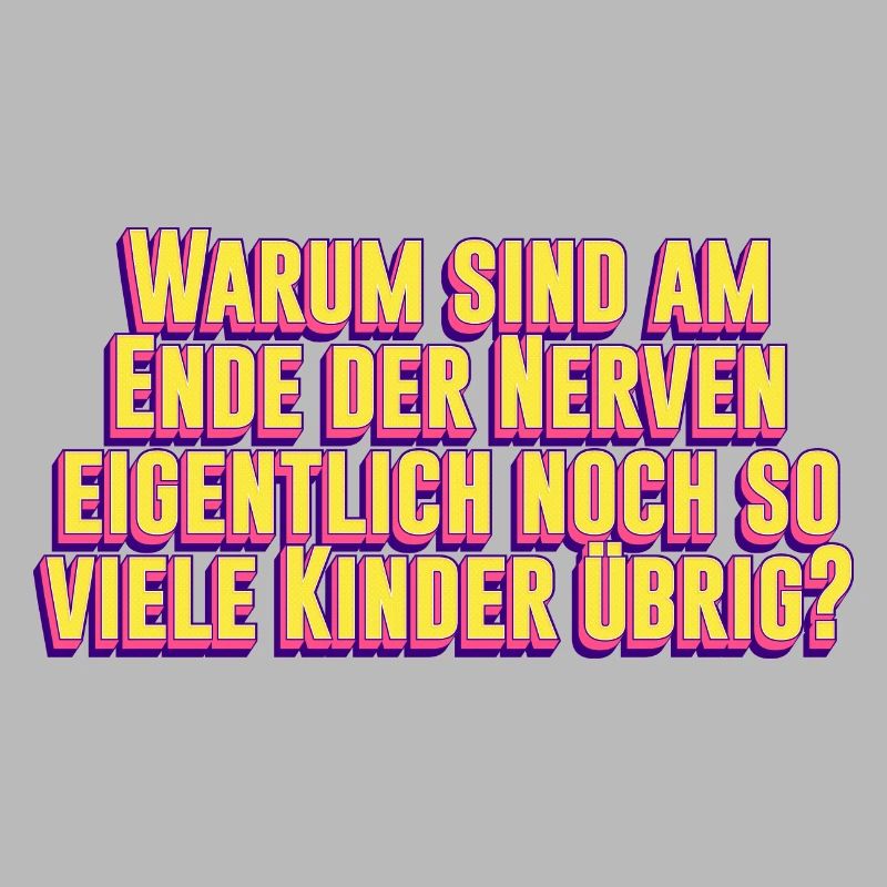 Warum sind am Ende der Nerven eigentlich noch...