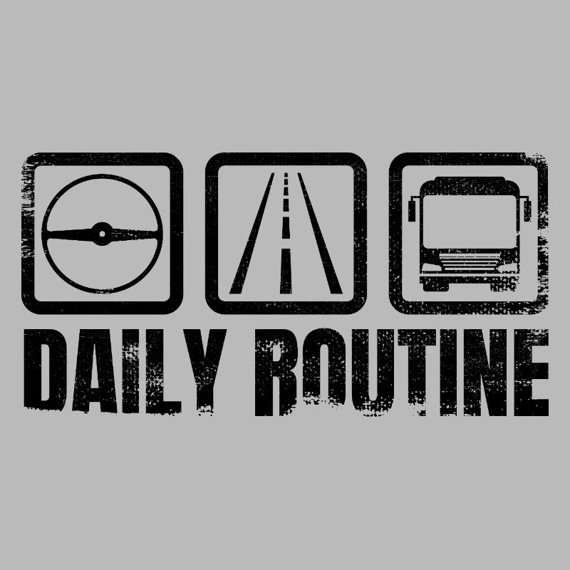 Busfahrer Routine