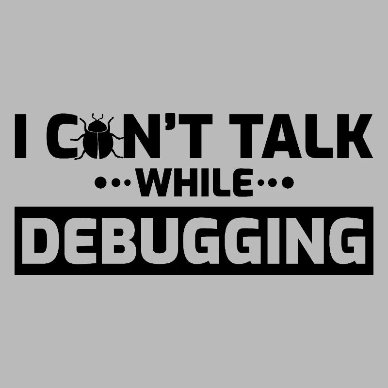 Ich kann beim Debuggen nicht sprechen