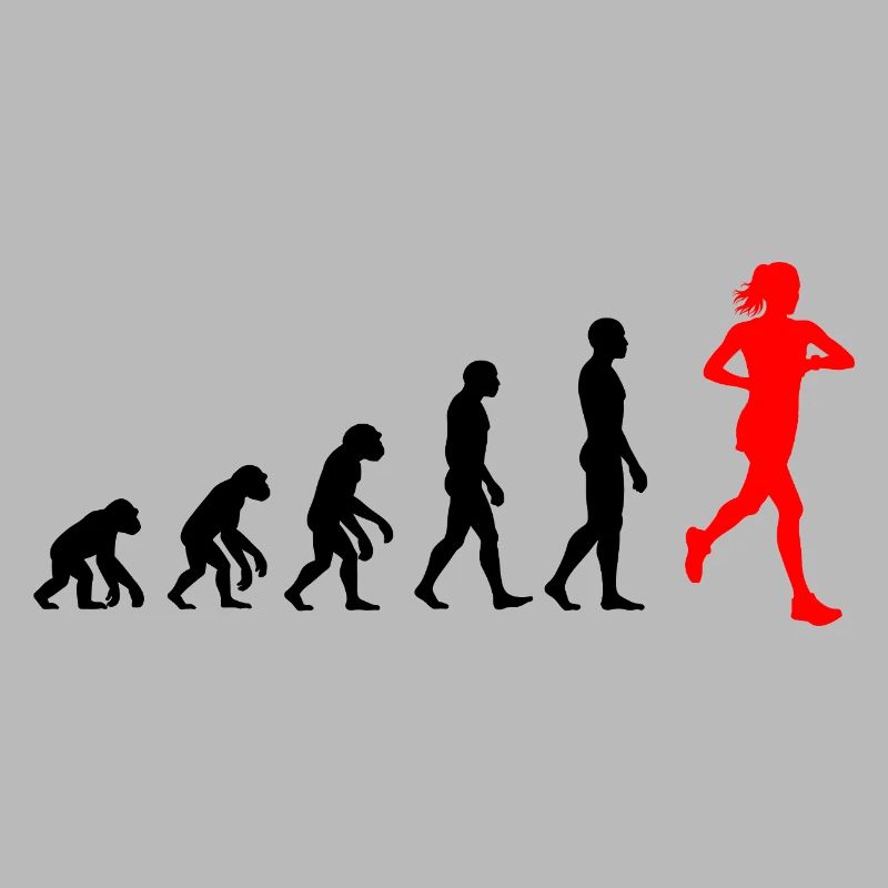 EVOLUTION RUNNERIN POWER! JOGGERIN LÄUFERIN FIT