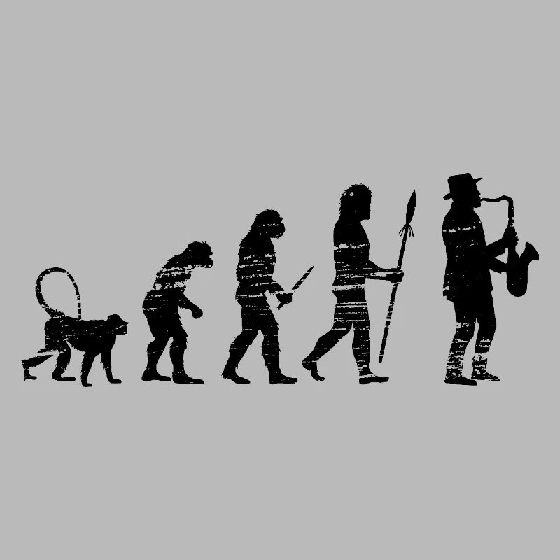 Saxophon Musik Evolution