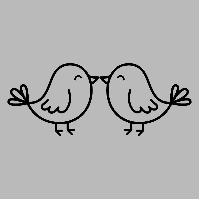Oiseaux mignons
